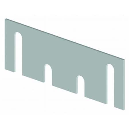 Hager 4.5 in. 0 .065 Gauge Template Hinge Shim No.023348 Prime Coat 337B